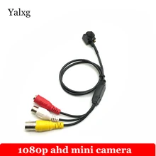 Главная Безопасность HD Mini 2MP SONY IMX323 1080 P 1920*1080 CCTV AHD камера Наименьший наблюдения 3,7 мм объектив hd-видеокамера