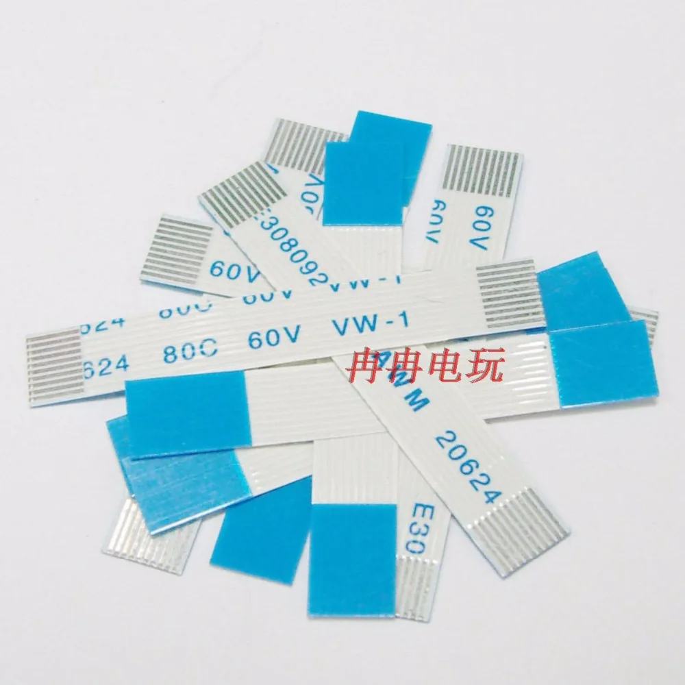 

10Pin Flexible Flat Cable Power Switch flex Cable Repair parts For PS3 1000 on off switch flex ribbon free shipping