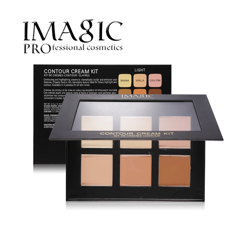 

IMAGIC Foundation Contour Face Cream Makeup Concealer Foundation Cream Oil-control Moisturizing Cover Pore contour cream kit