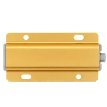 Защелка двери шкафа, чтобы открыть Буфер Заслонки, замок без ручки, золотой Буфер Заслонки двери шкафа