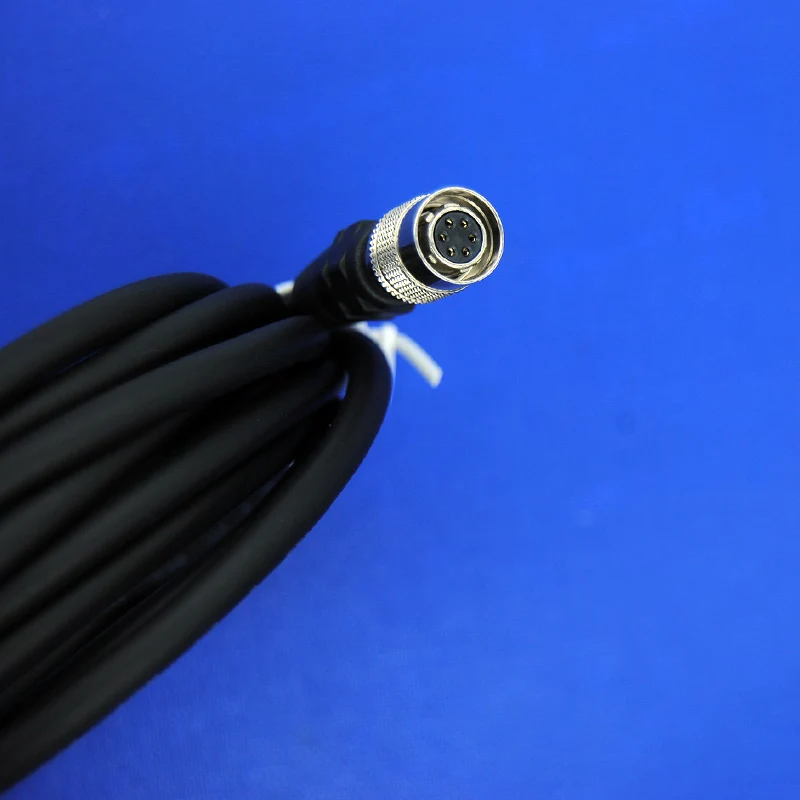 Hirose 6 pin (HR 10A 7P 6S) женский с кабелем 5 м для камеры basler высокий гибкий hirose 6pin GIGE AVT SFCC 6S