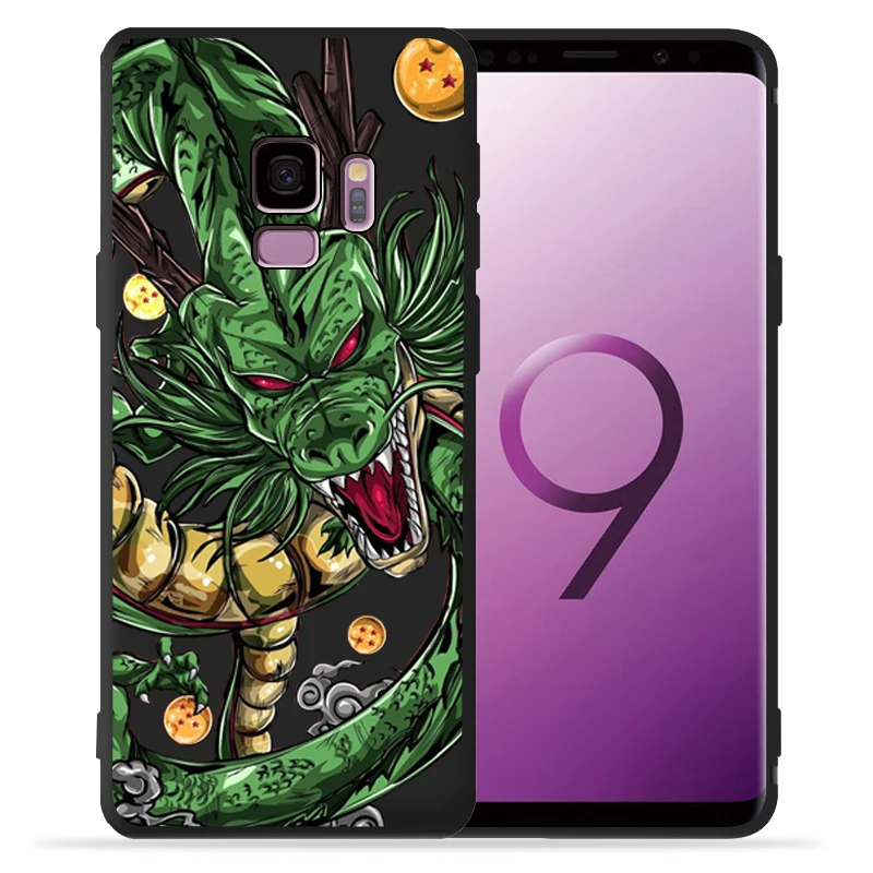 Dragon Ball Супер Гоку Вегета Дракон Чехол для телефона для чехол для Samsung Galaxy S9 S8 S10 плюс S7 S6 край S10 Lite Note9 8 крышка Etui - Цвет: 03