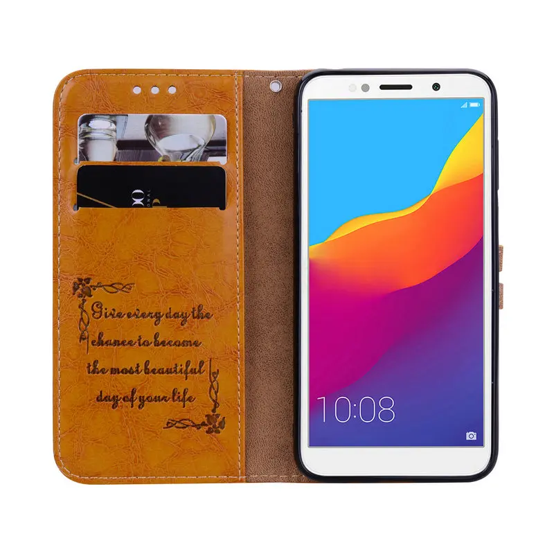Чехол для Honor 7A флип чехол Huawei Pro DUA L22 роскошный кожаный кошелек Honor7A A7 A 7