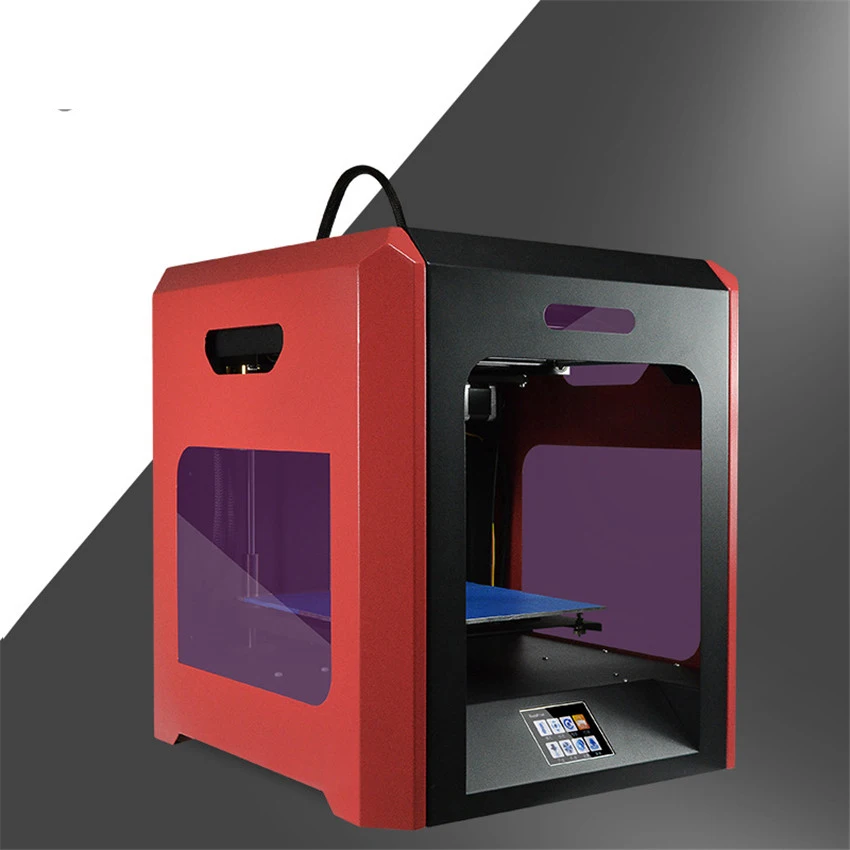 buy ET K1 3D Printer Machine Single Nozzle Metal Frame Sloping LCD Touch Screen Power off Resume Printing Size 200*200*200mm
