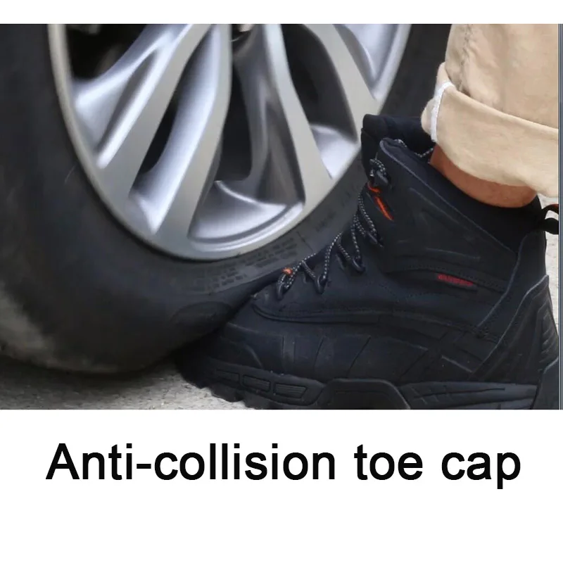 cunge Outdoor New Mens Steel Toe Cap Safety Work Shoes Men Puncture Proof Construction Safety Combat Boots Cowhide hiking Shoes cunge Outdoor New Mens Steel Toe Cap Safety Work Shoes Men Puncture Proof Construction Safety Combat Boots Cowhide hiking Shoes