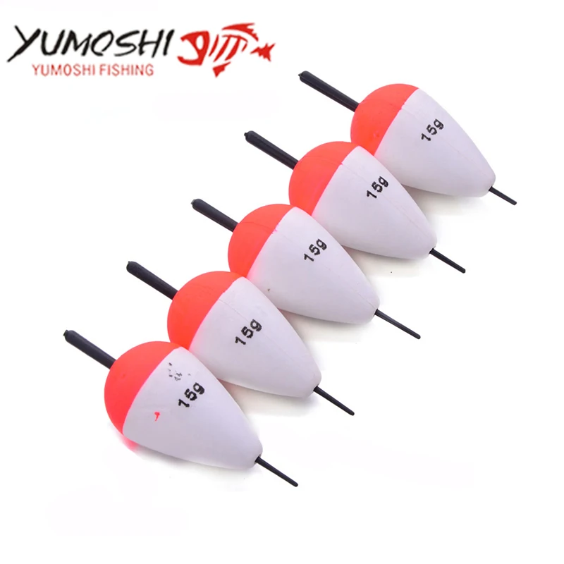 YUMOSHI 12 шт./комплект рыболовный поплавок 1 г-60 г EVA Рыболовные Поплавки для морской рыбалки аксессуары поплавок рыболовные инструменты
