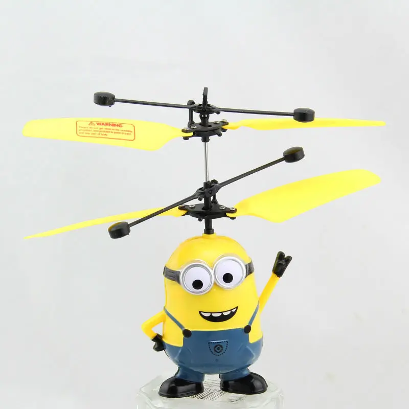 DIY Flying Despicable Me Toys with Light Dolls for Girls Boys Baby toy