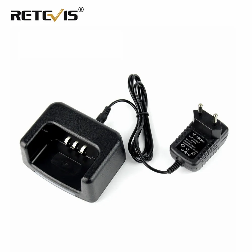 Retevis-carregador de Bateria Li-ion Original Adaptador para Acessórios de Rádio Tyt Md380 md 380 Rt3 Rt3s Dmr Eua Reino Unido ue au