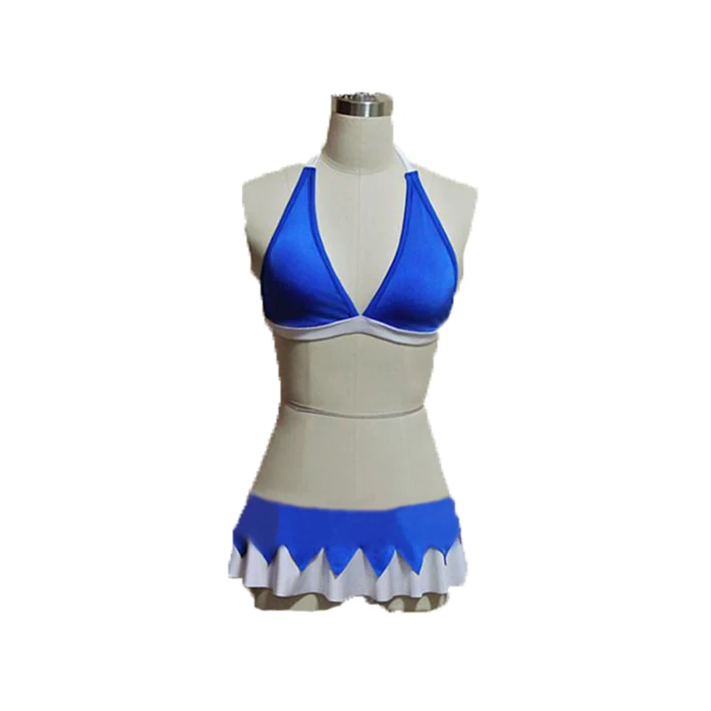 

Hot Anime TouHou Project Cirno Cosplay Costume Bikini Swimwear Any Size