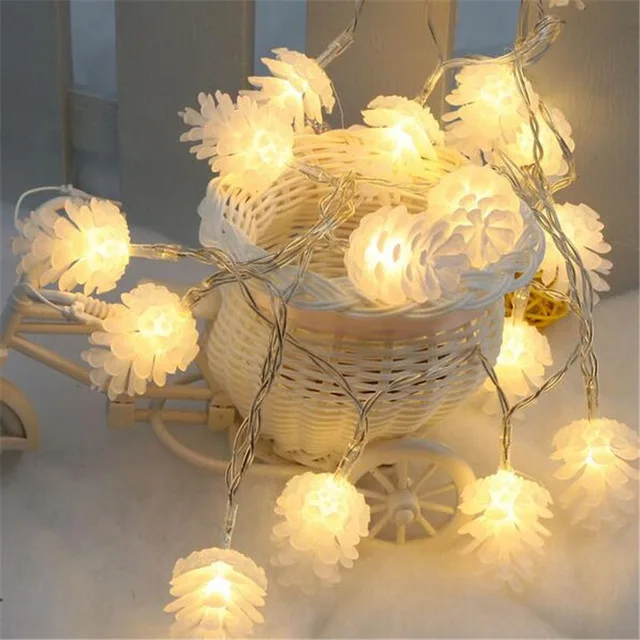 

Christmas 1m 10 Led Lights Accessories Decorations for Home Christmas Tree Decorations New Year Party Decorations Xmas Navidad