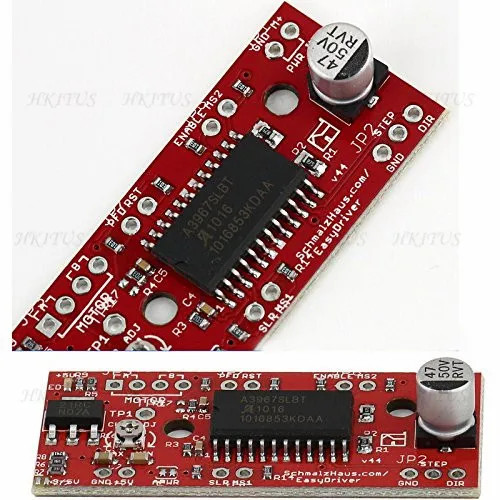 

Hot Sale 1 Kit EasyDriver Shield stepping Stepper Motor Driver V44 A3967 Test Module For Arduino