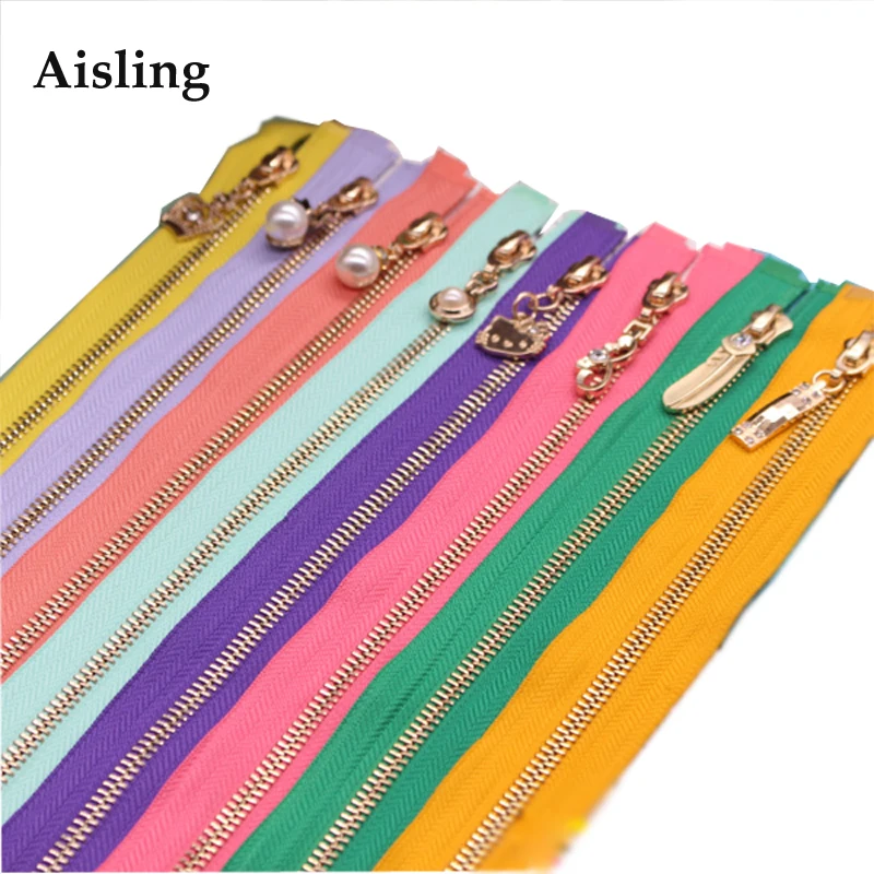 Aisling Customize Metal Zipper DIY Apparel Zipper Accessories 70CM Zipper For Bags Luggage
