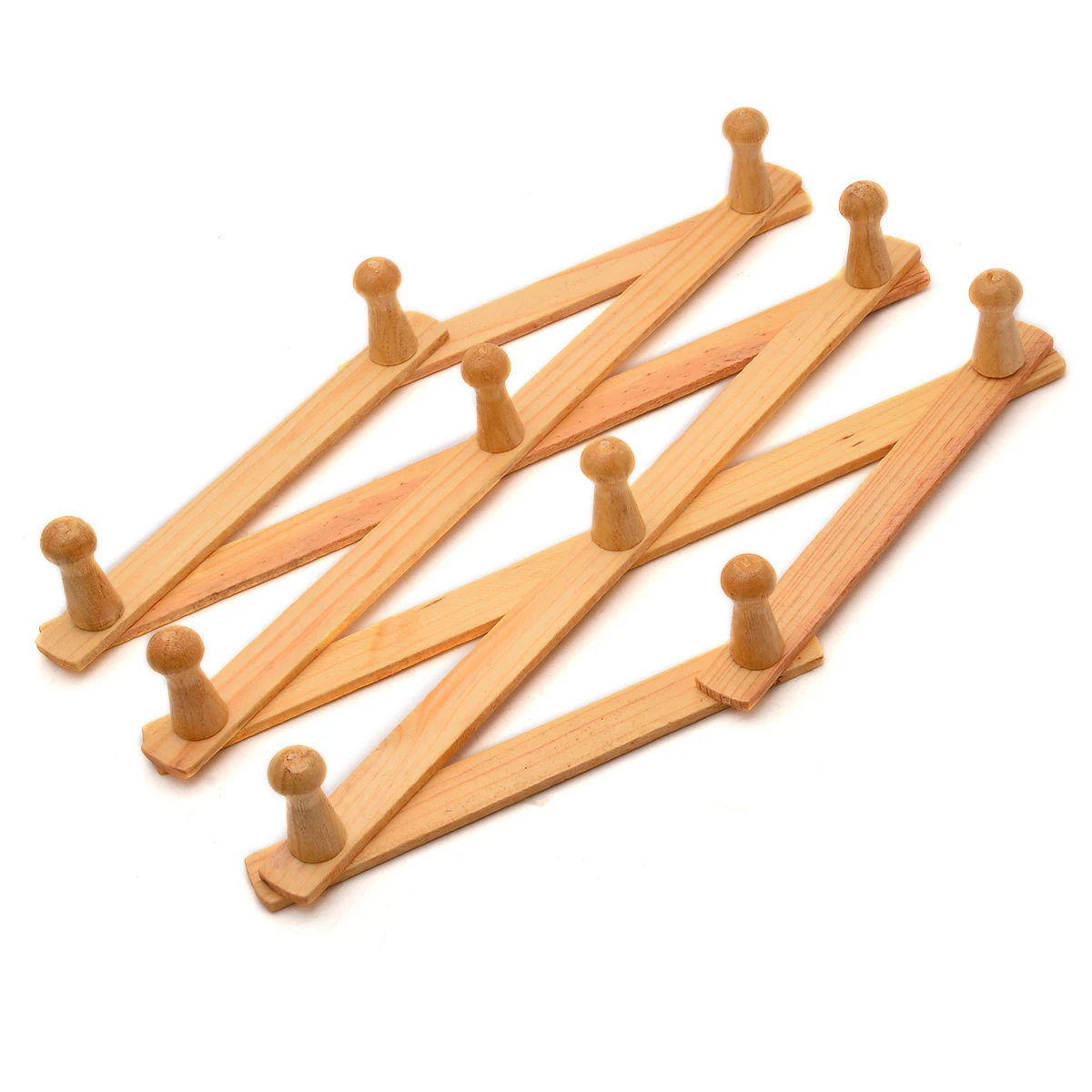 High Quality 10 Hooks Expanding Hook Rack Wall Mounted Door Rack For Keys Hat Clothes Robe Towel Home Hooks Rails Mayitr New