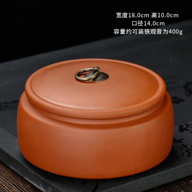 Китайский стиль пуэр коробка для хранения чая натуральный фиолетовый книги по искусству узор герметичные коробки кофе в зернах Caddy Jar контейнер конфеты из ореха лоток пластины - Цвет: J
