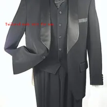 Темно-серый Жених Для мужчин костюмы смокинг жениха best костюм дружки Для мужчин; Нарядные Костюмы для свадьбы невеста смокинг жениха(куртка+ брюки+ жилет+ галстук