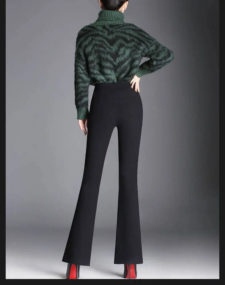 New Wide Leg Pants Women Trousers Loose High Waist Spring Autumn Elastic Waist Casual Party Club Pantalones New Wide Leg Pants Women Trousers Loose High Waist Spring Autumn Elastic Waist Casual Party Club Pantalones