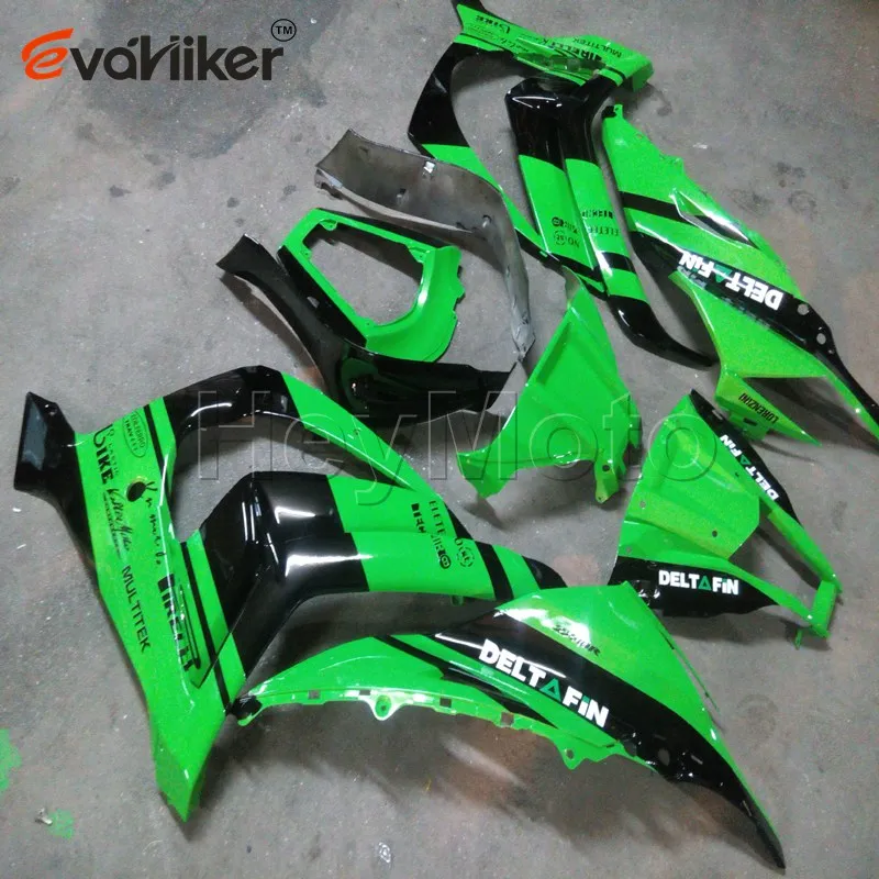 Обтекатель из АБС пластика для ZX10R 11 13 2011 2012 болты + окрашенная фиолетовая