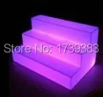 Slong font b Light b font Colorful font b LED b font Three Step Bar Shelves