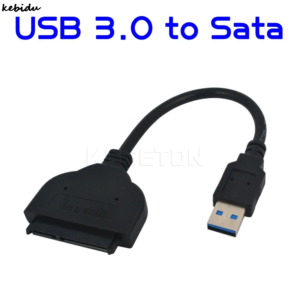 Kebidu USB 3 0 для SATA 2 5 дюймов ''Sata жесткий диск HDD SSD DVD CD Rom кабель адаптер конвертер