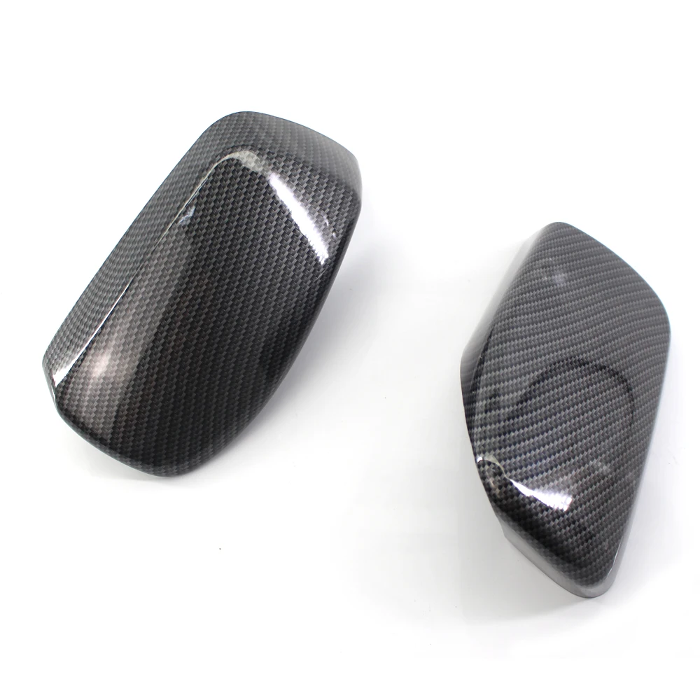 

Real Carbon Fiber Side Mirror Cap Housing Cover for BMW E60 E61 E63 E64 04-08 L+R