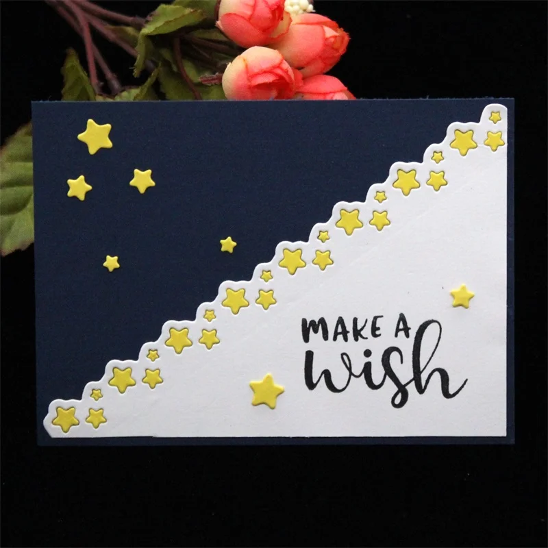 

KSCRAFT Stars Metal Cutting Dies Stencils for DIY Scrapbooking/photo album Decorative Embossing DIY Paper Cards