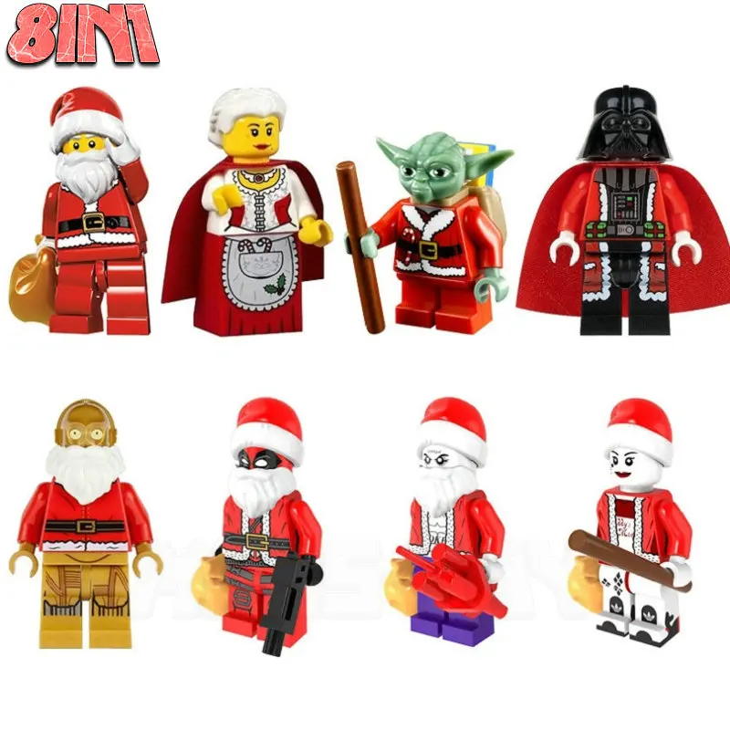 

HOT Sale Star War Deadpool Marvel Action Figure Building Blocks Toys Compatible LegoINGly Christmas Theme Gifts For Christmas