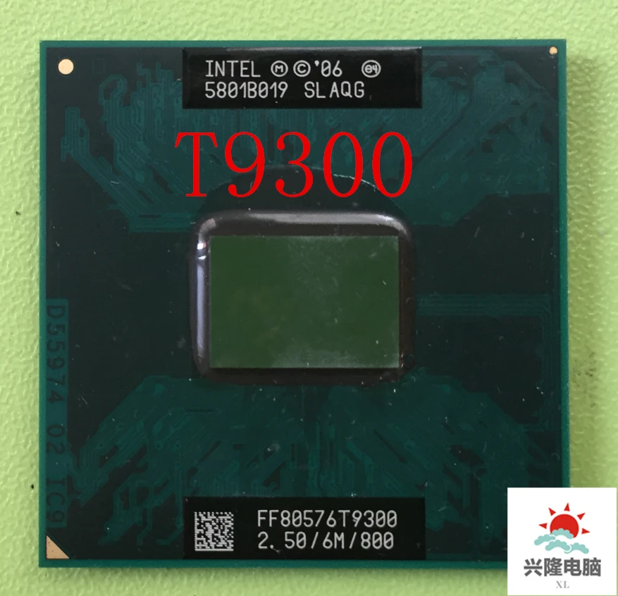 Для процессора Intel Core 2 Duo T9300 2,5 GHz 6M 800MHz Socket P SLAYY SLAQG cpu