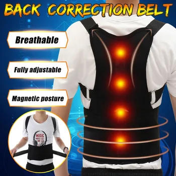 

Back Posture Corrector Shoulder Lumbar Brace Spine Support Belt Kids Adult Corset Posture Correction Belt Body Health Care