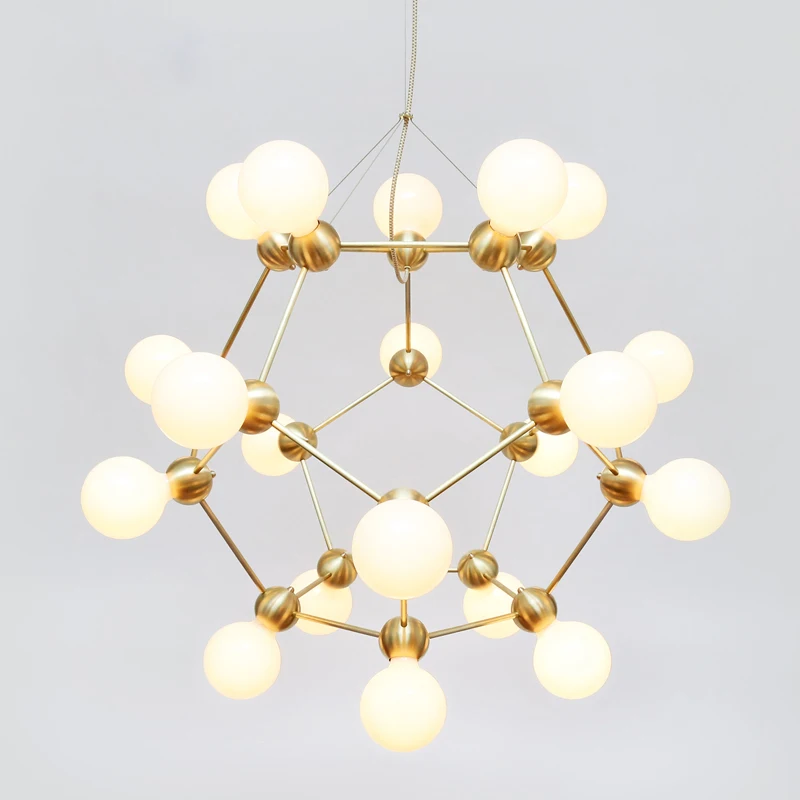 

Nordic Modern magic beans DNA Lustres pendant light industrial Modo lamps Nordic Art Deco glass ball MOD hanging lighting