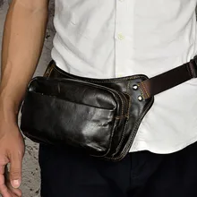 YIANG мужские сумки высокого качества из натуральной воловьей кожи, винтажные поясные сумки для путешествий, сумка-мессенджер, нагрудная сумка