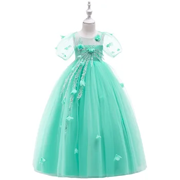 A-Line Wedding Party Dress for Little Girls Lace Short Sleeve Flower Girls Charming Dresses Communion Dresses long sleeve flower girls dresses for wedding mermaid mother daughter dresses lace first communion dresses for girls