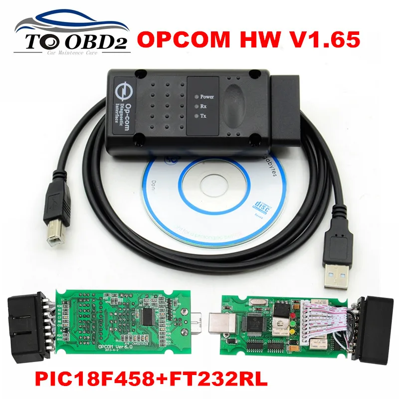 Prix pour Meilleur Qualité FW V1.65 V1.70 OPCOM Auto Interface De Diagnostic Pour Opel OP-COM OBD2 Scanner PIC18F458 + FTDI FT232RL OP-COM V1.65 Prix pour Meilleur Qualité FW V1.65 V1.70 OPCOM Auto Interface De Diagnostic Pour Opel OP-COM OBD2 Scanner PIC18F458 + FTDI FT232RL OP-COM V1.65