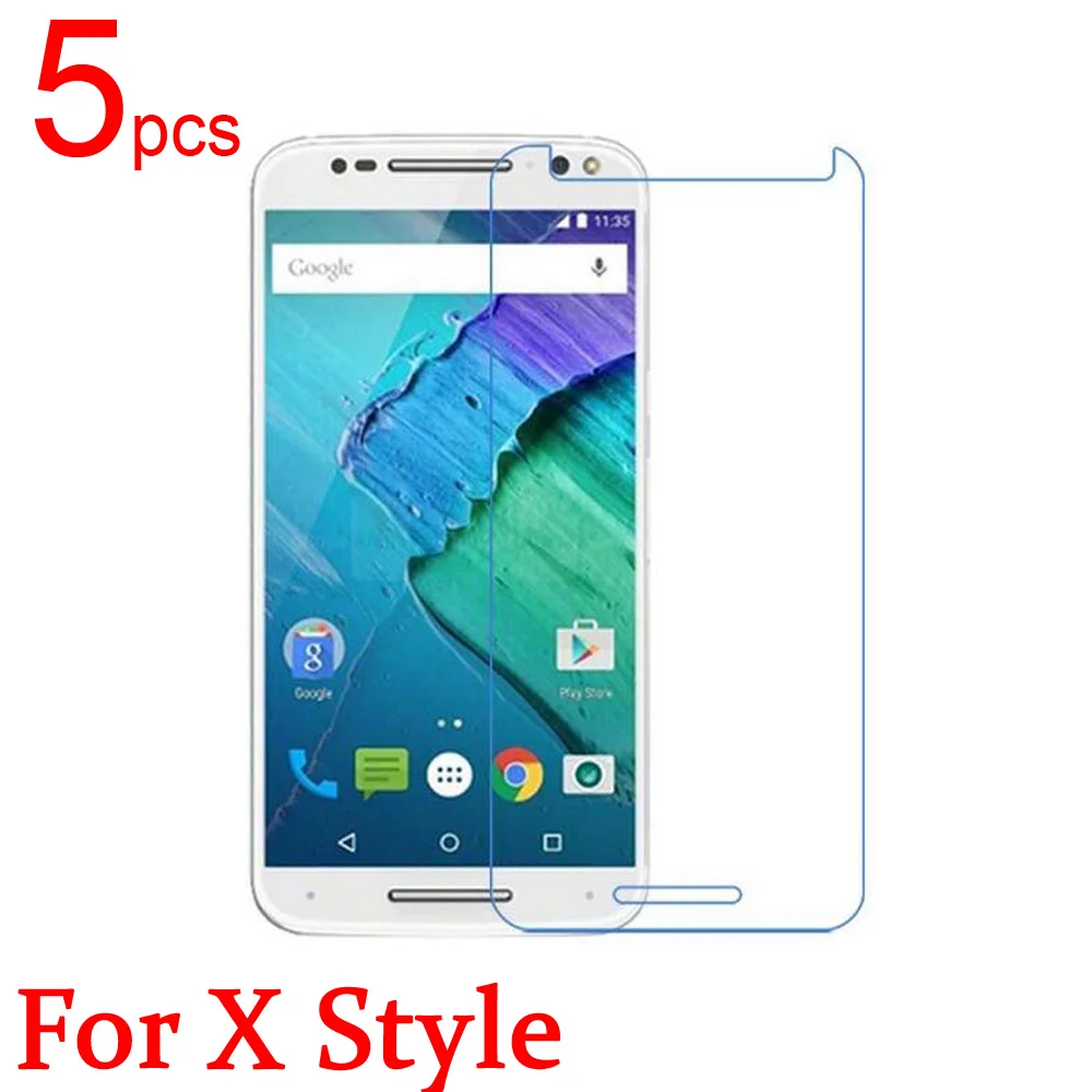 

5pcs Ultra Clear glossy/Matte/Nano anti-Explosion LCD Screen Protector film Cover For Motorola MOTO X Style XT1570 Film + cloth
