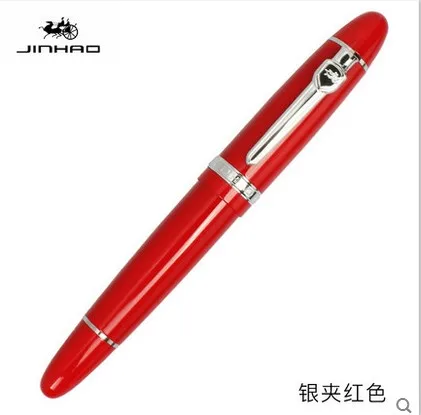 Jinhao 159 шариковая ручка оранжевого цвета большая ручка с ручкой мешочек - Цвет: Q