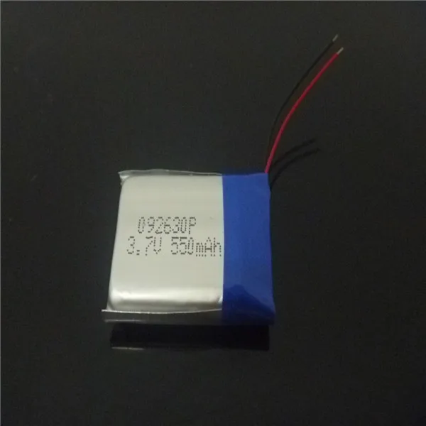 ot selling litium polymer battery 3.7Vv battery 902630 550mAh