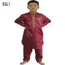 H& D/ г. Новая африканская традиционная одежда для мальчиков детская одежда Дашики детские штаны для мальчиков модель детской одежды на молнии