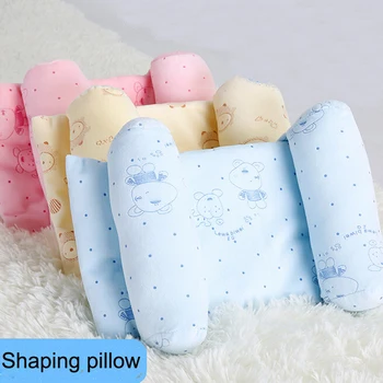 

Baby Cotton Protective Shaping Pillow Sleeping Pillow Head Support Cushion For Newborn Head Positioner Anti-rollover Baby Pillow
