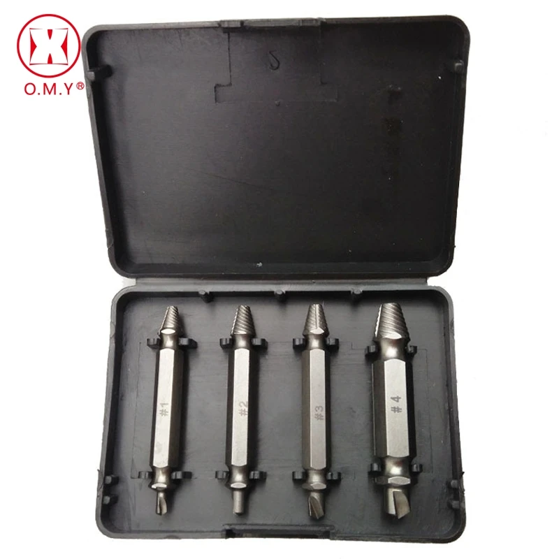 

OMY Screws Remove Demolition Tools Extractor Drill Bit Set Kit Broken Damaged Bolt Remover Double Ended Damaged Screw Drill