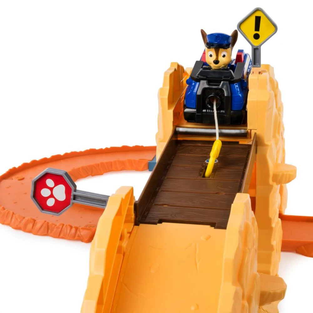 

Genuine Paw Patrol Roll Patrol - Chase's Marshall's Off-Road Rescue Playset with Exclusive Winch Tech Vehicle With Original Box