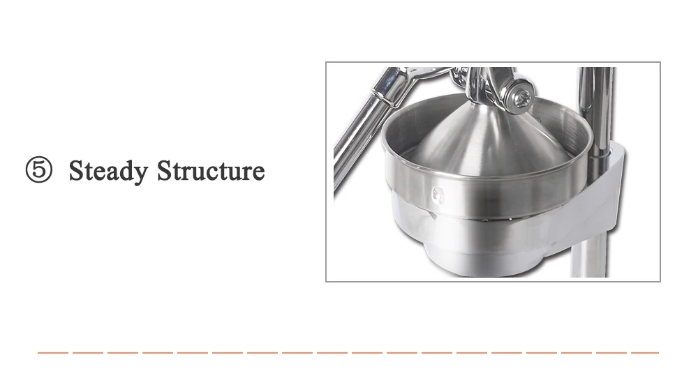 Ручная соковыжималка для цитрусовых из нержавеющей стали, ручная соковыжималка для апельсинового лимона, пресс для фруктов, ручная соковыжималка для дома
