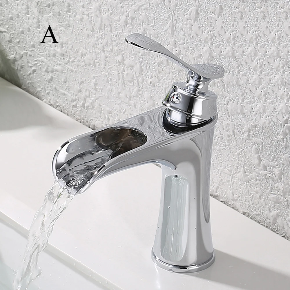 Все меди горячей и холодной одно отверстие кран умывальник свинца faucet