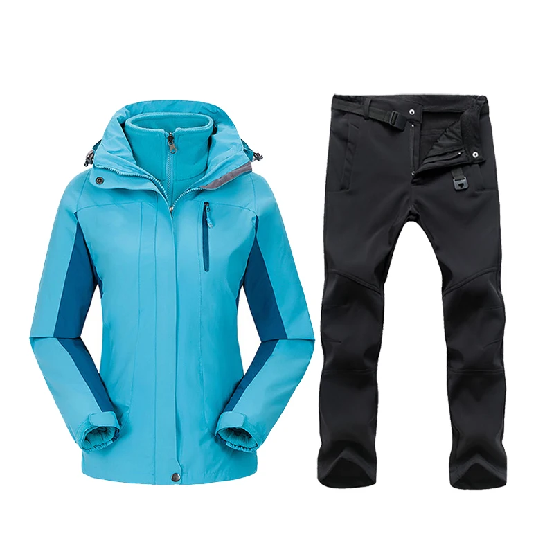 Плюс Размеры женские катание на лыжах-одежда Водонепроницаемый походная куртка для сноуборда куртка лыжный костюм для мужчин большой Размеры зимние Куртки