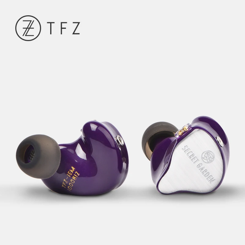 TFZ SECRET GARDEN HiFi HD динамические наушники-вкладыши с 2 контактами/0,78 мм съемные IEM Насыщенные басы качественные музыкальные наушники