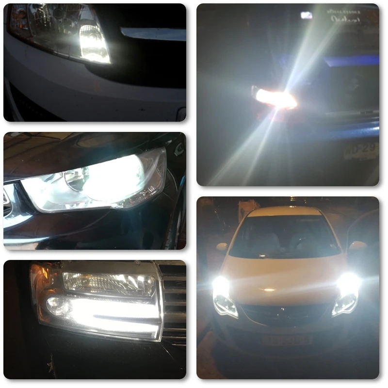 2 шт. Автомобильные светодиодные лампы T20 7443 W3x16q W21/5W 7443LL 3030 21 SMD SMD|Сигнальная лампа|
