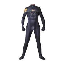 Бэтмен колготки Косплэй Хэллоуин Карнавальная одежда 3D цифровой печати Комбинезоны супергероя BOOCRE