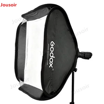 

Godox 40x40cm 50x50cm 60x60cm 80x80cm Foldable SoftBox Speedlite Flash Softbox for S-type Bracket fit Bowens Elinchrom MountCD50