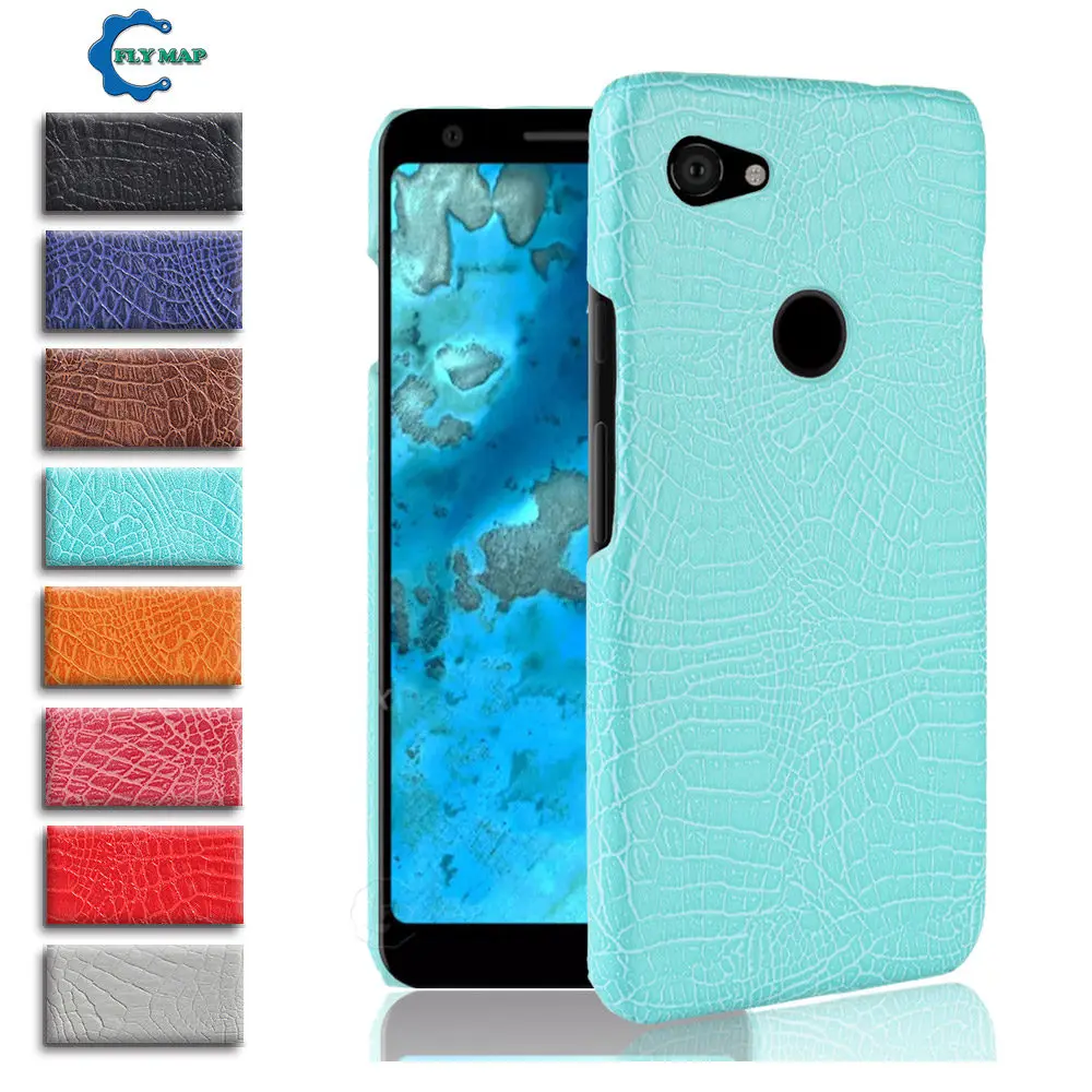 

Crocodile Case for Google Pixel 3a 3aXL Hard PC Protective Phone Cover Coque for Pixel3a a3 G020 G020A G020H Semi-fitting shell