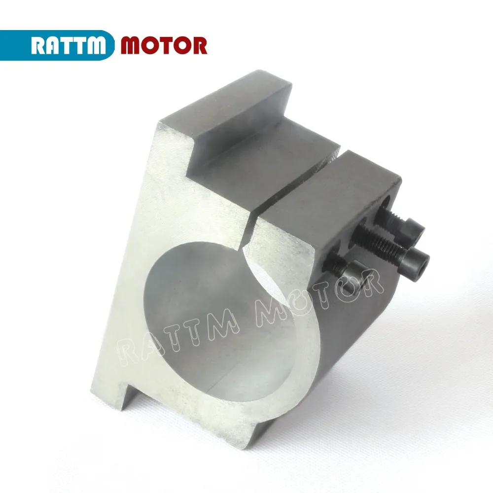 65mm Diameter Spindle Clamp Bracket /fixture /supports/tongs/holder Cast Aluminium Bracket  For CNC Engraving Milling Machine