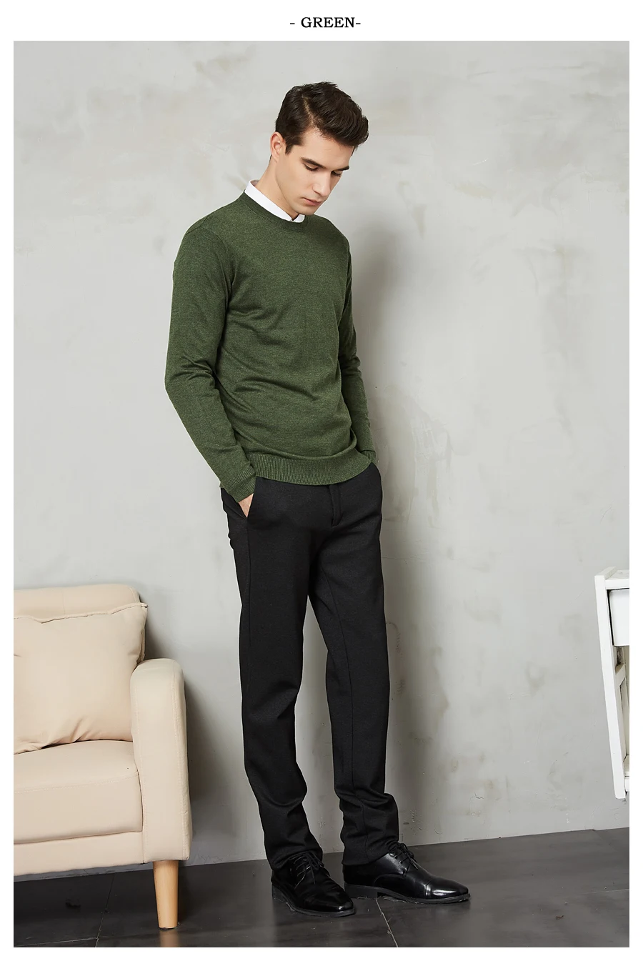 10 Colors Men's Casual Knit Sweater 2020 Autumn Winter New Slim Fit Pullover Wool Cashmere Sweater Men Brand Clothes