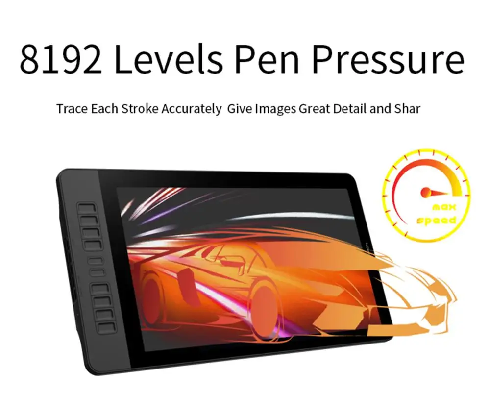 Günstige GAOMON PD1560 15,6 zoll IPS HD Kunst Malerei Grafik tablet mit Screen 8192 Ebenen Druck Stift Tablet Display für Zeichnung handschuh